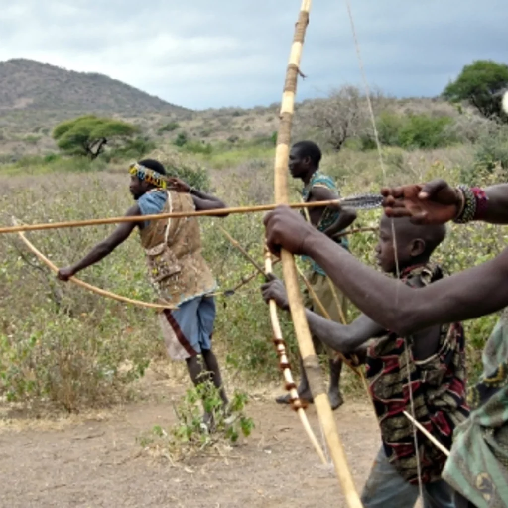hadza-tribesmen-hunting-in-tanzania